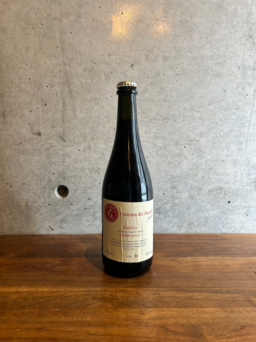 Vittorio Graziano / Lambrusco”Fontana dei Boschi 2023 – Wine