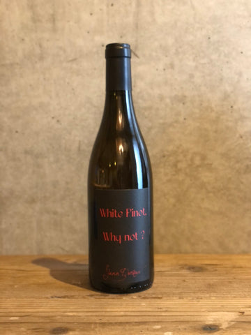 Yann Durieux  /   VdF White Pinot Why Not 2015
